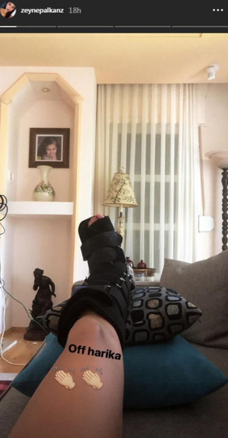  Zeynep Alkan plajda şakalaşırken sakatlandı! G5