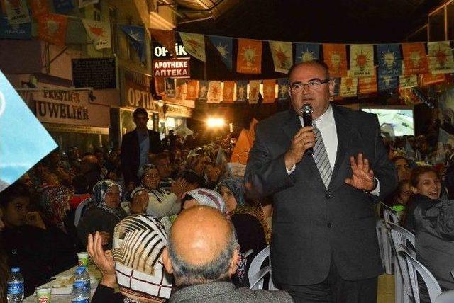 Ak Parti Adayı Barut, Köy Ziyaretlerine Devam Ediyor