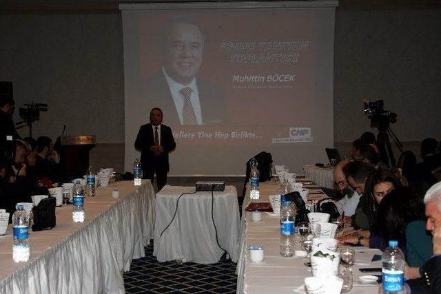 Başkan B&ouml;cek, "u&ccedil;uk Ka&ccedil;ık Projemiz Yok. Ayakları Yere Basan Projemiz Var" 2