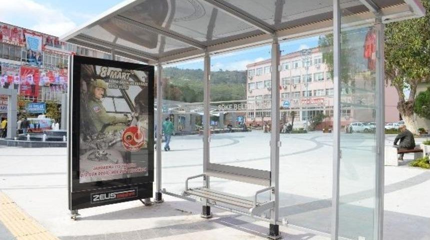 S&ouml;ke Jandarma&rsquo;dan Afişli 175. Yıl Ve 8 Mart Kutlaması