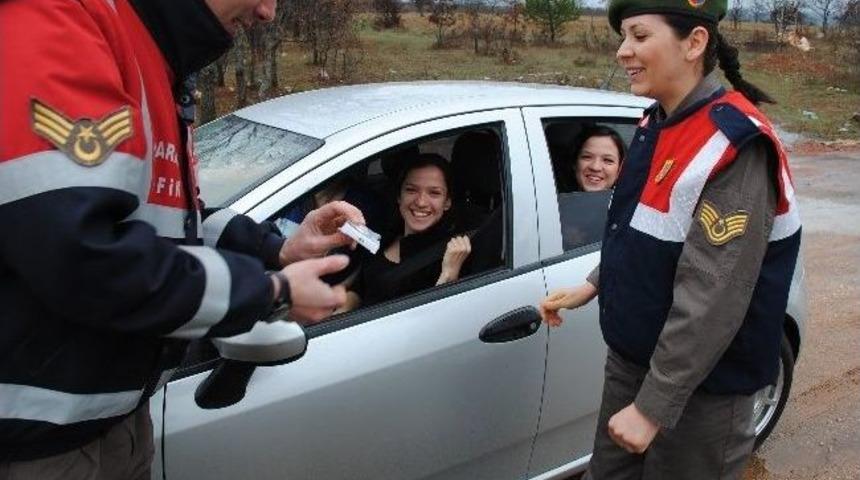 Jandarma Kadınlar G&uuml;n&uuml;'n&uuml; Unutmadı