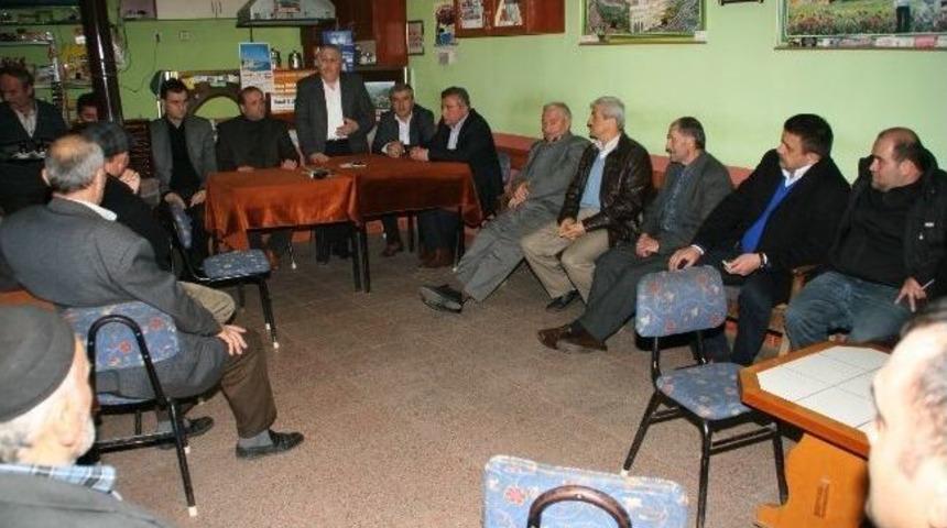 Ak Parti İl Genel Meclis &Uuml;yesi Adaylarından K&ouml;ylere Ziyaret