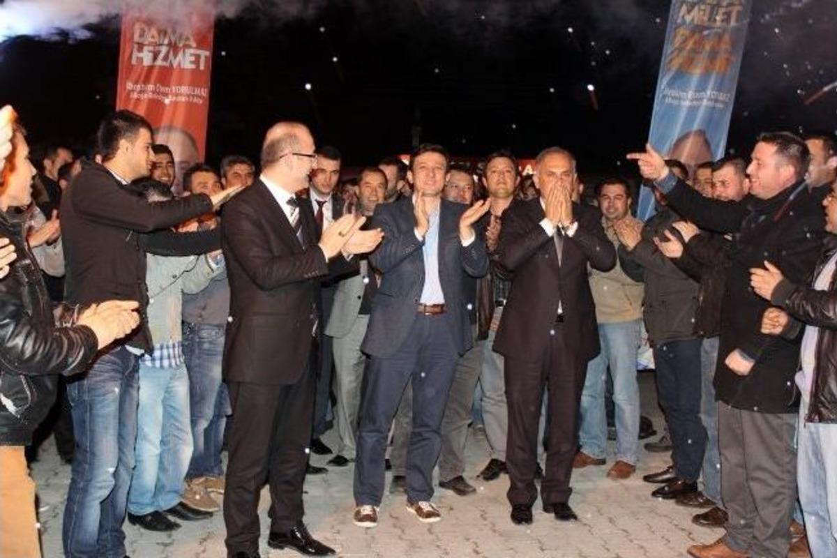 İbrahim Etem Yorulmaz&rsquo;a Yeni Şakran&rsquo;da Miting Gibi Karşılama