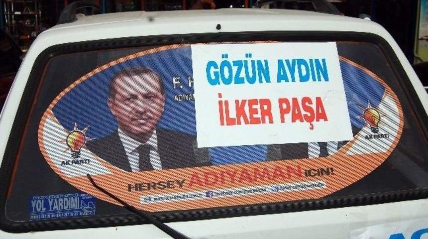 &ldquo;g&ouml;z&uuml;n Aydın İlker Paşa&rdquo;