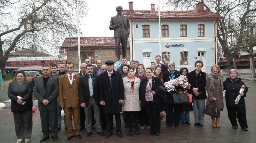 Muratlı'da Kadınlar G&uuml;n&uuml; Kutlandı