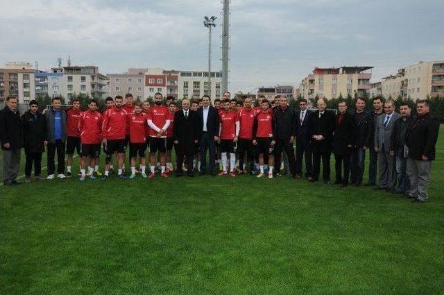 Başkan Ergün’den Manisaspor’a Destek Ziyareti