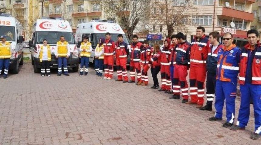 Aksaray'a 7 Yeni Ambulans