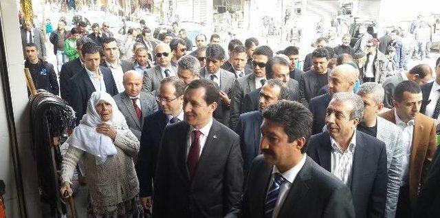 Başbakan Yardımcısı İşler, Diyarbakır da Seçim Bürosu Açtı 2