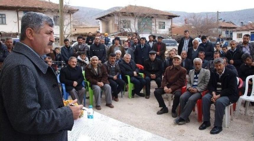 Polat, Oluklu K&ouml;y&uuml;n&uuml; Ziyaret Etti