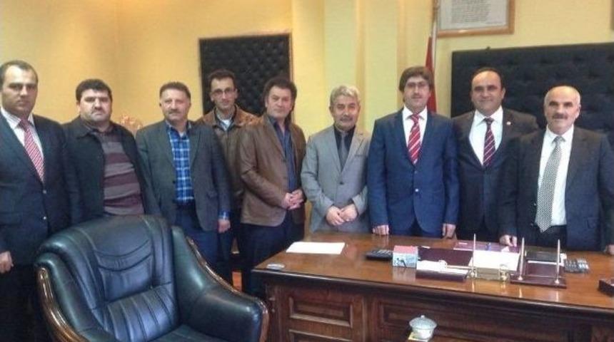 Milletvekili &Ouml;zbek, Kızılay Ve Esob'u Ziyaret Etti