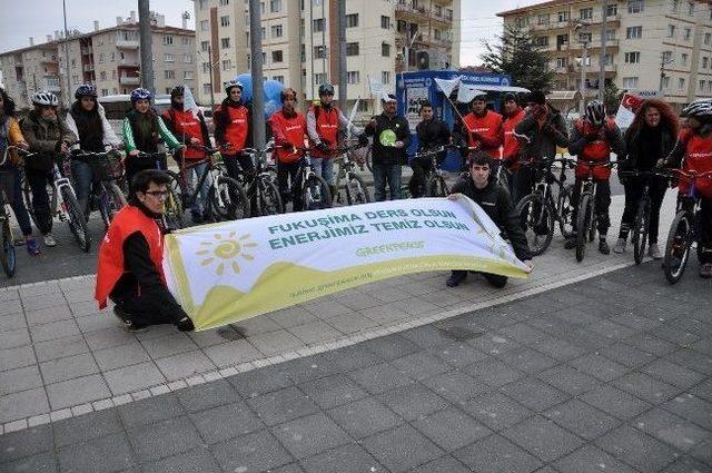 Nükleere Karşı Pedal Çevirdiler 1