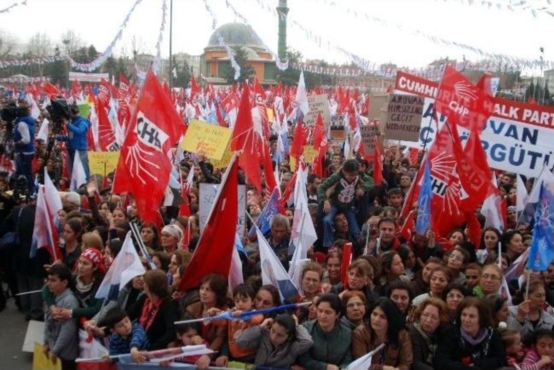 Kılı&ccedil;daroğlu, Malatya Mitinginde Konuştu.