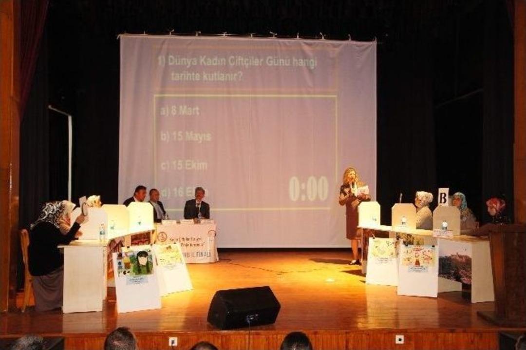 Kastamonu&rsquo;da Kadın &Ccedil;ift&ccedil;iler Yarıştı