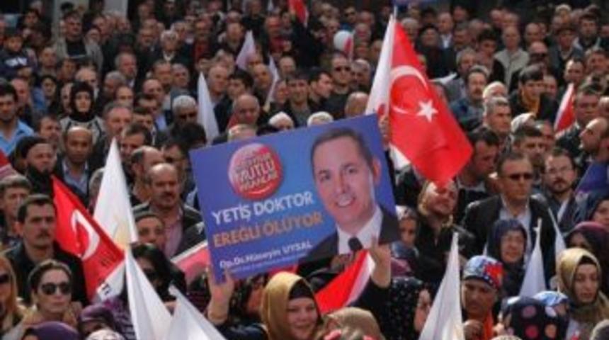 Ak Parti Ereğli Se&ccedil;im b&uuml;rosu a&ccedil;ıldı
