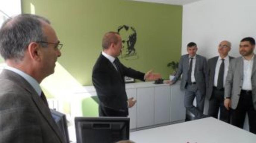 Başkan &Ccedil;imenoğlu, Bankaları ziyaret etti