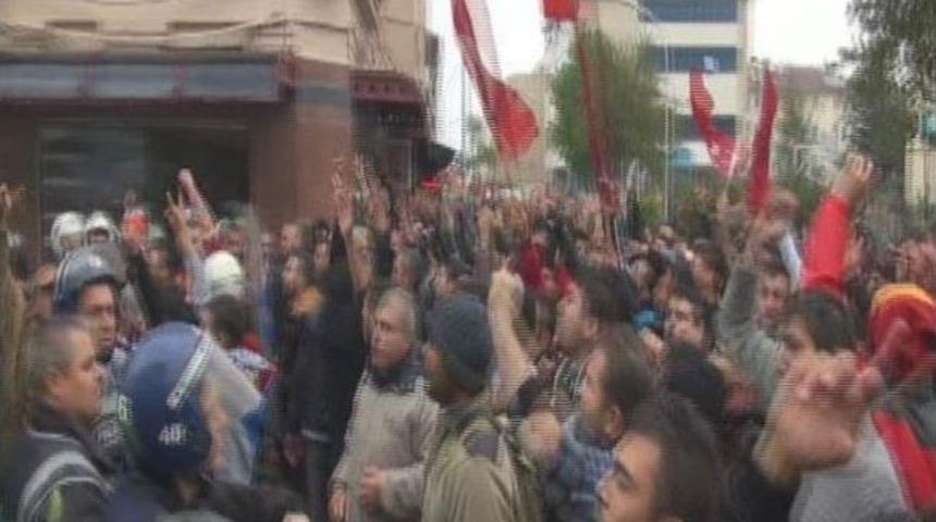 Fethiye&rsquo;de Hdp Protestosu