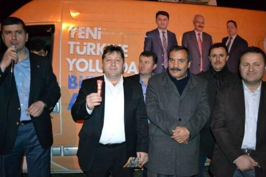 Ak Parti İl Genel Meclis &Uuml;yelerine K&ouml;ylerde Coşkulu Karşılama