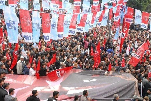 Silifke'de Halka Hitap Eden Chp Genel Başkanı Kemal Kılıçdaroğlu: