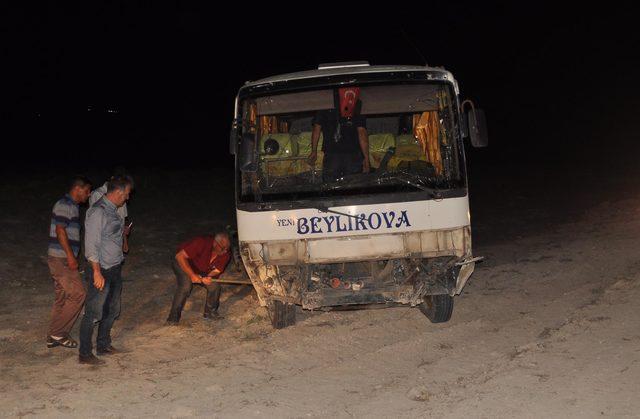 Eskişehir'de kaza: 1 ölü, 14 yaralı