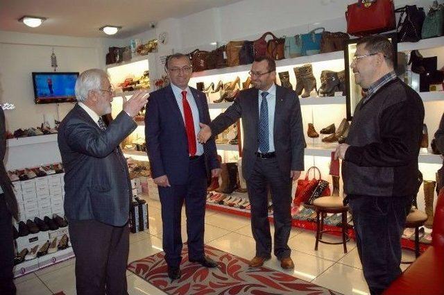 Sp Başkan Adaylarının Edremit te Esnaf Ziyareti 1