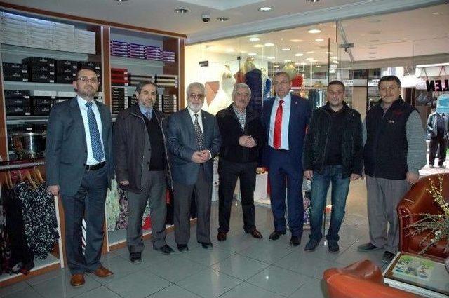 Sp Başkan Adaylarının Edremit te Esnaf Ziyareti 3