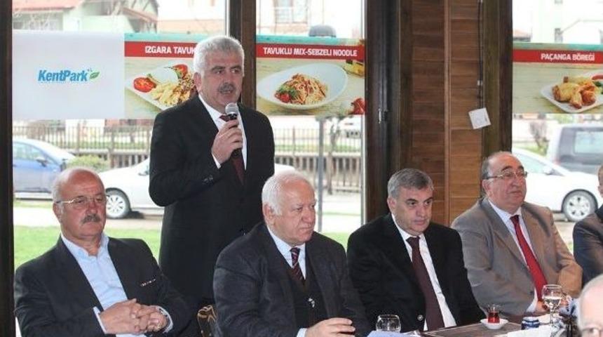 Başkan To&ccedil;oğlu, Kafkas K&ouml;kenli Vatandaşlarla Bir Araya Geldi