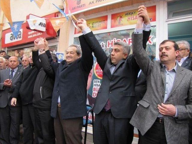 Ak Parti Hisarcık ta Se&ccedil;im İrtibat B&uuml;rosu A&ccedil;tı 1