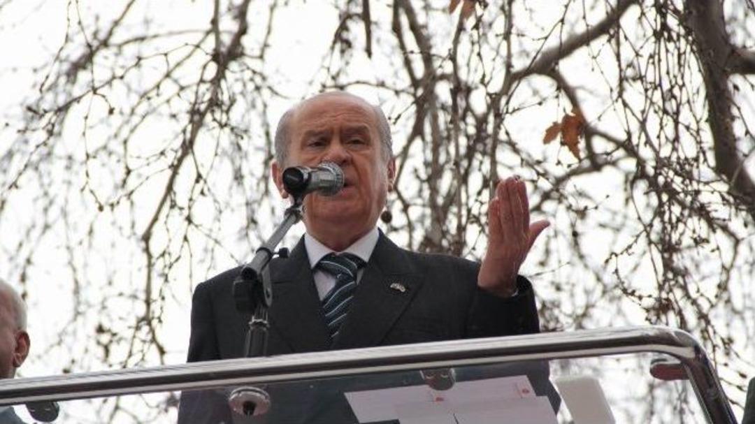 Mhp Genel Başkanı Devlet Bah&ccedil;eli: