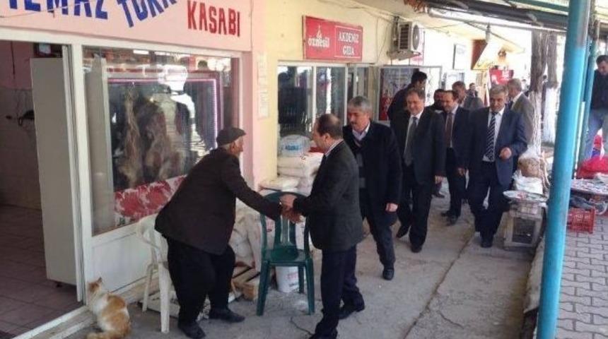 Millletvekili &Ouml;z Arguvan'ı Ziyaret Etti