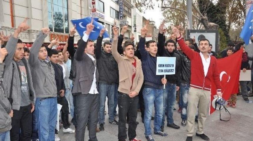 Konya Alperen Ocakları&rsquo;ndan Kırım İşgaline Tepki