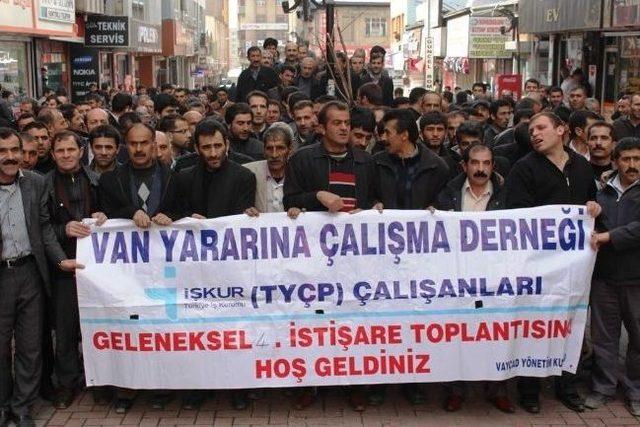 Ty&ccedil;p &Ccedil;alışanları, Sorunları &Ccedil;&ouml;z&uuml;lmez İse &Ouml;nce Oturma Eylemi Yapacaklar, Ardından Ankara ya Y&uuml;r&uuml;yecekler 2