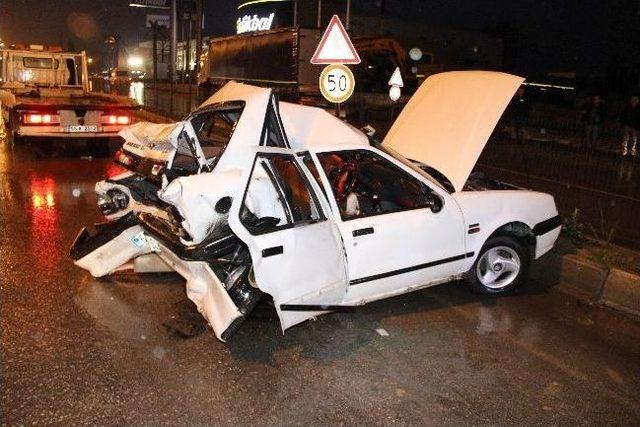 Samsun da Sağanak Yağış Kazaya Sebep Oldu: 5 Yaralı 1