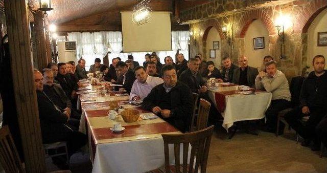 Kalay, Halk Otobüsü Şoförlerine Projelerini Anlattı