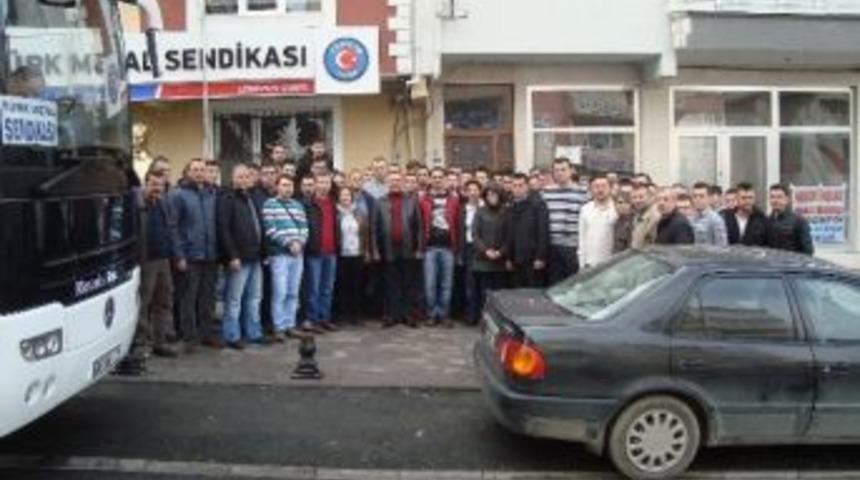 T&uuml;rk Metal Sendikası &Ccedil;erkezk&ouml;y Şube Başkanı Ko&ccedil;ak, Eğitimler Hakkında Bilgi Verdi