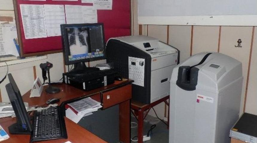 G&uuml;m&uuml;şhane Devlet Hastanesinde R&ouml;ntgen Filmleri Dijitale D&ouml;nd&uuml;