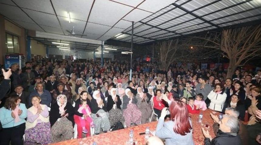 Başkan &Ccedil;er&ccedil;ioğlu, Işıklı Ve Kadık&ouml;y&rsquo;de Halkın Sorunlarını Dinledi