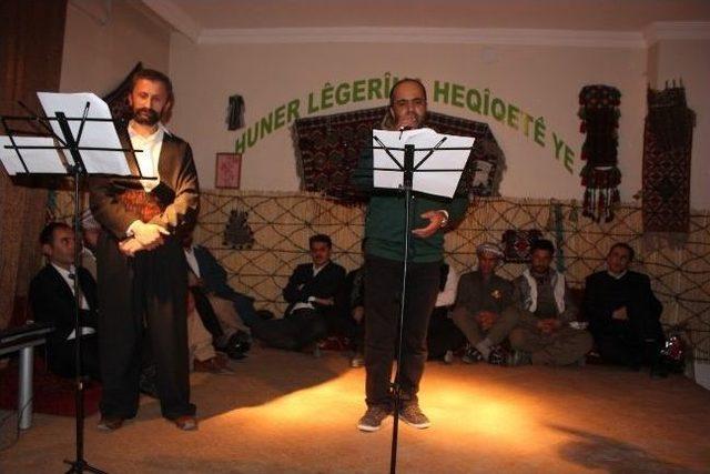 Hakkari’de Kürtçe Ve Türkçe Şiir Dinletisi 1
