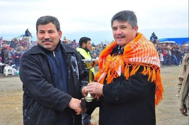 Tanrıverdi Deve G&uuml;reşlerini İzledi 1