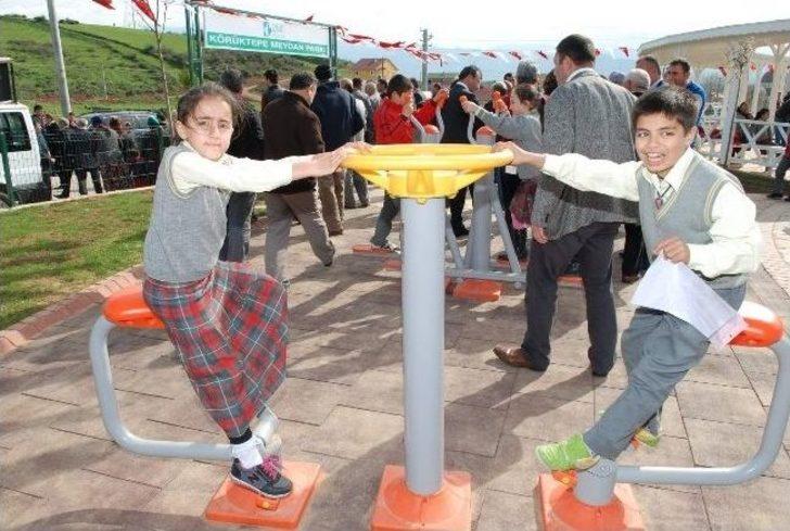 Körüktepe Meydan Parkı Törenle Açıldı G1