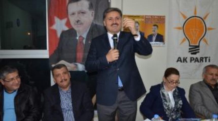 Ak Parti Heyeti 2 Mahallede Se&ccedil;im &Ccedil;alışması Yaptı