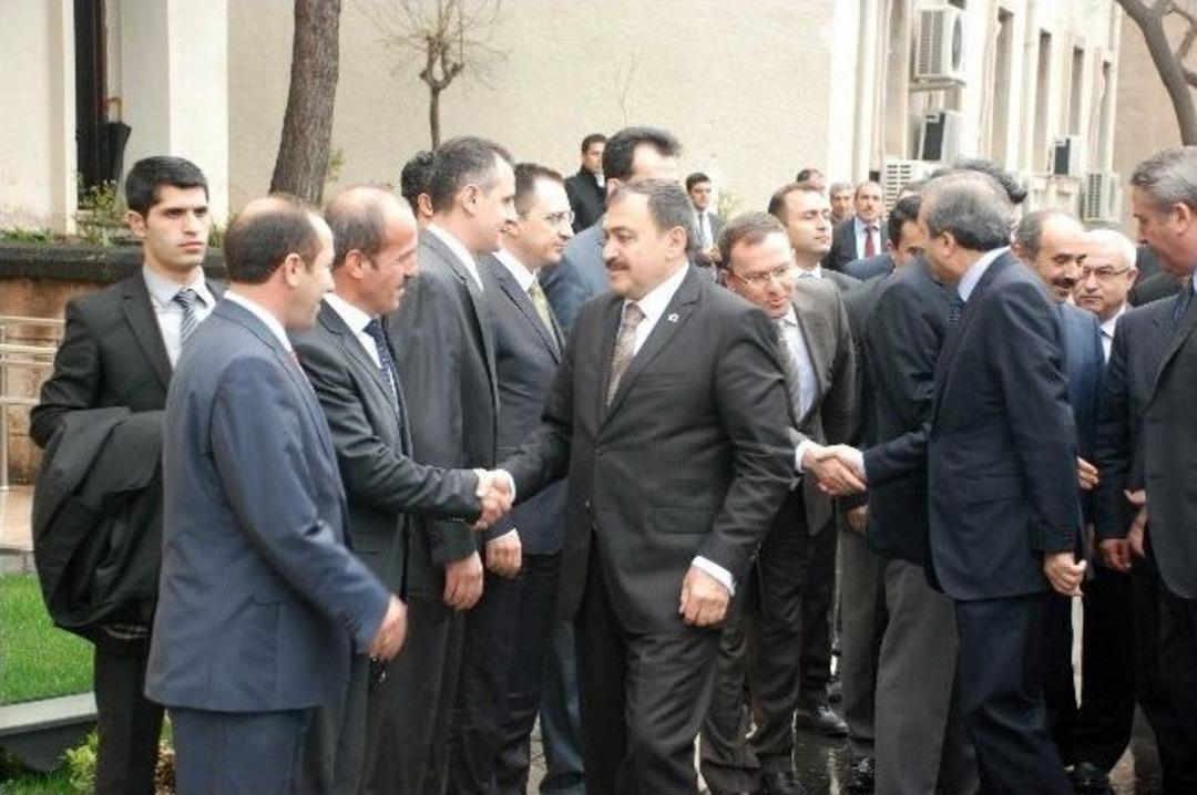 Bakanlar Eroğlu Ve Eker Diyarbakır&rsquo;da