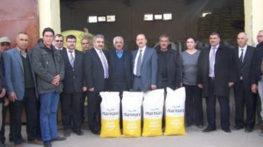 Karaman&rsquo;da İl &Ouml;zel İdaresi Destekli Aspir Tohumu