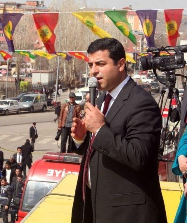 Bdp Genel Başkanı Demirtaş Kars’ta