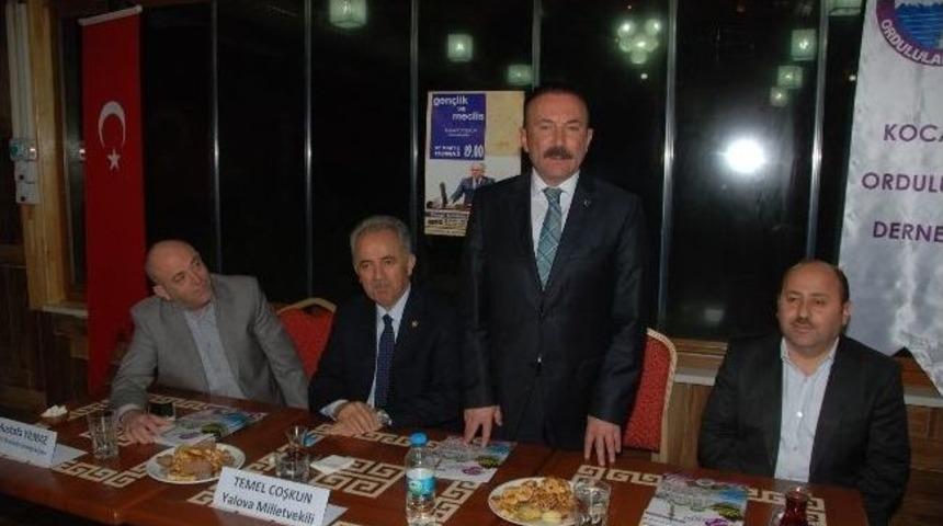 Kocaeli Ordulular Derneği Başkan Doğan'ı Ağırladı
