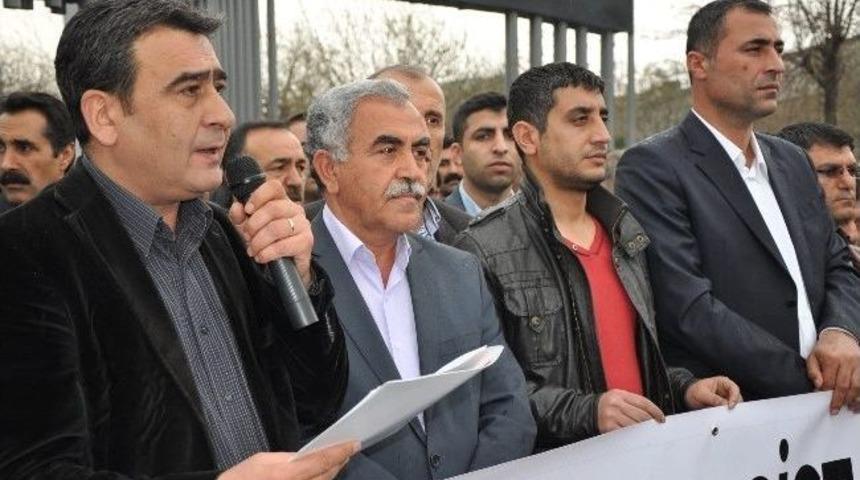 Hdp Saldırıları Batman&rsquo;da Protesto Edildi