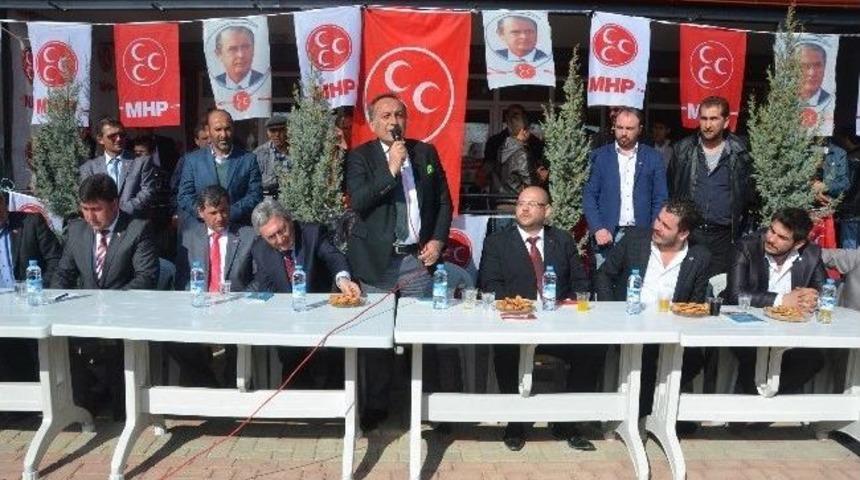Mhp Adayı İpek, &Ccedil;ivril'de Projelerini Anlattı