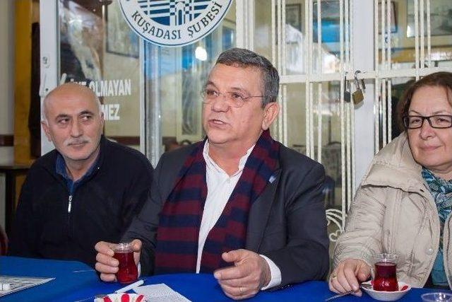 Chp’nin Kuşadası Adayı Kayalı, Sıkılmadık El Bırakmadı