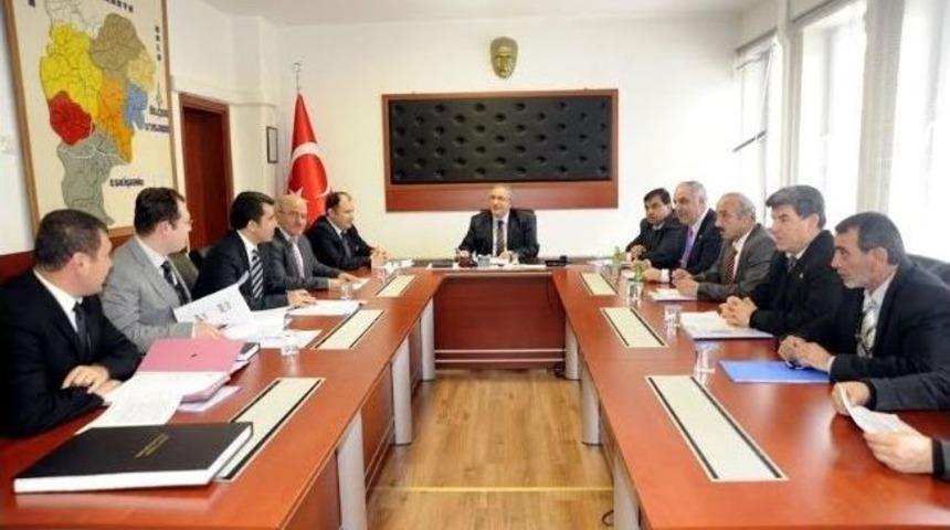 Bilecik'te İl Enc&uuml;meni Toplantısı Yapıldı