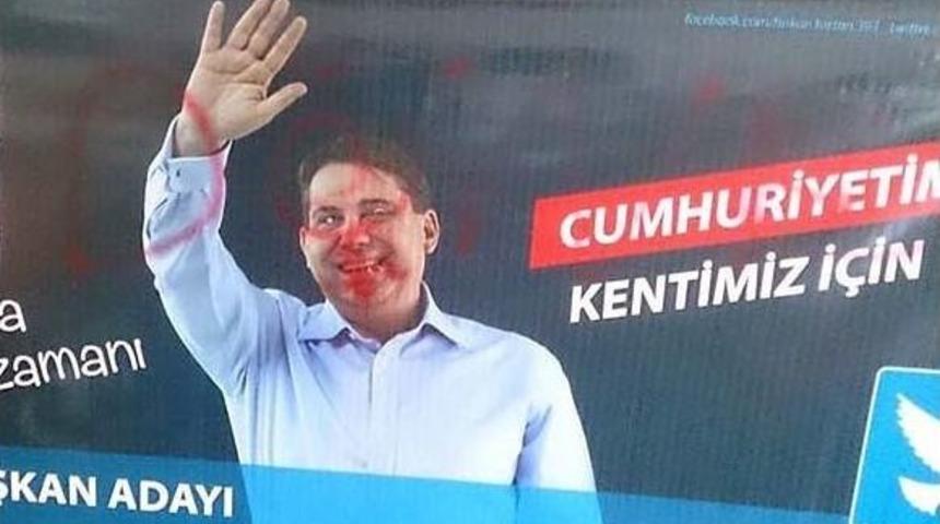 Dsp Konak Adayı Tartan'dan Pankart İsyanı!