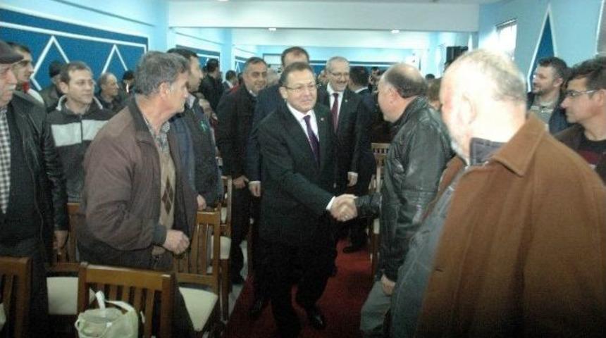 Balıkesir'de K&uuml;&ccedil;&uuml;k Sanayi Esnafı B&uuml;y&uuml;kşehir Adaylarını Dinledi